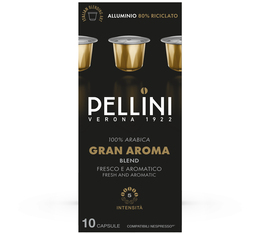 Pellini Nespresso* Original Capsule Compatibili Gran Aroma x 10