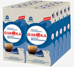 100 capsule compatibili Nespresso* Original Decaffeinato Suave – Gimoka
