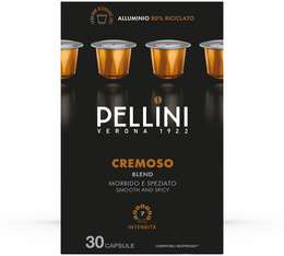 Pellini Cremoso - x 30 Capsule compatibili Nespresso® Original