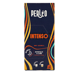 10 capsule compatibili Nespresso* Original Intenso – Perléo