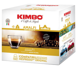 100 capsule compatibili Nespresso* Original Amalfi 100% Arabica – Kimbo