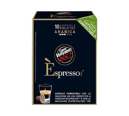 10 capsule compatibili Nespresso* Original Espresso Oro – Caffè Vergnano