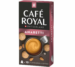 10 capsule compatibili Nespresso* Original Amaretti - Café Royal 