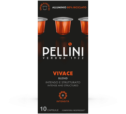 Pellini Nespresso* Original Capsule Compatibili Vivace x 10