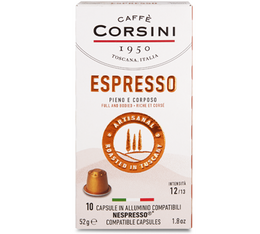 10 Capsule compatibili Nespresso - ESPRESSO da Corsini
