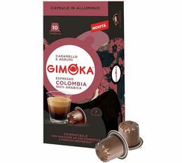 10 capsule compatibili Nespresso* Original Colombia – Gimoka