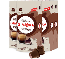 50 capsule compatibili Nespresso* Original Cremoso – Gimoka