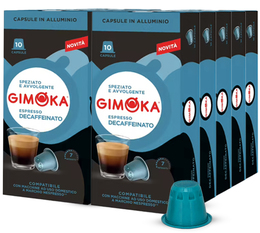 100 capsule compatibili Nespresso* Original Decaffeinato – Gimoka