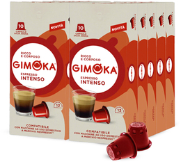 100 Capsule compatibili Nespresso* Original Intenso - Gimoka
