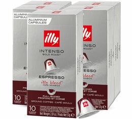 50 capsule compatibili Nespresso* Original Tostatura Intenso – Illy