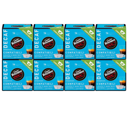 Caffè Vergnano - 128 capsule compatibili Lavazza A Modo Mio - Decaffeinato 