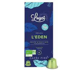 10 capsule compatibili Nespresso* Original L'Eden Bio – Lugat