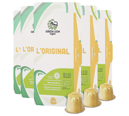 50 capsule compatibili Nespresso* Original L’Original Bio – Green Lion Coffee