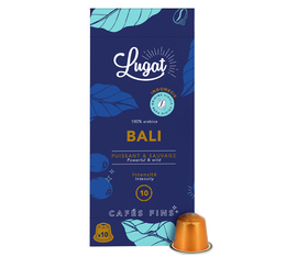 10 capsule compatibili Nespresso* Original Bali – Cafés Lugat