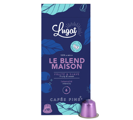 10 capsule compatibili Nespresso* Original Le Blend Maison – Cafés Lugat