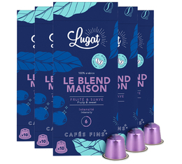 50 capsule compatibili Nespresso* Original Le Blend Maison – Cafés Lugat