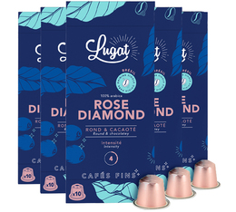 Lugat -  50 Capsule Compatibili Nespresso® - Rose Diamond