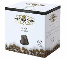 Miscela d'oro - 10 Capsule compatibili Nespresso® - Black Armonia