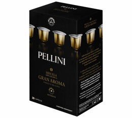 Pellini Gran Aroma - 30 Capsule compatibili Nespresso® Original