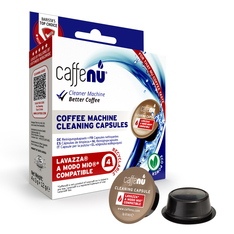 Caffenu - Capsule per la pulizia della macchina da caffè Lavazza a Modo Mio x 4