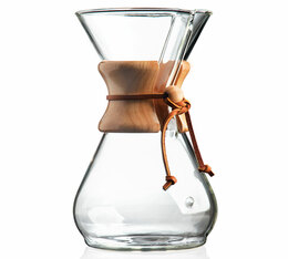 Chemex  - Caffettiera filtro manuale in vetro 8 tazze