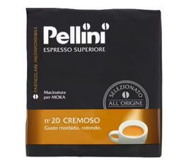Pelllini - Caffè macinato N°20 Cremoso  2x 250 g