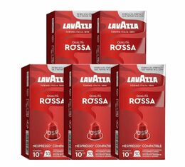 150 capsule compatibili Nespresso* Original Qualita Rossa – Lavazza
