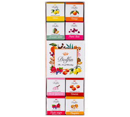 Dolfin - Assortimento di 24 cioccolatini 12 gusti 120 g