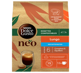 NEO BY NESCAFÉ DOLCE GUSTO® - Lungo Decaffeinato - 12 cialde