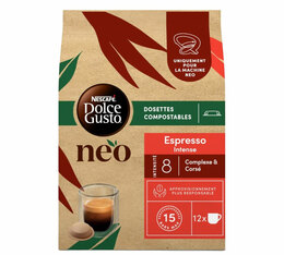 12 cialde Nescafe* Dolce Gusto* NEO Espresso Intenso