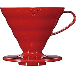Dripper HARIO V60 VDC-02 rosso 4 Tazze