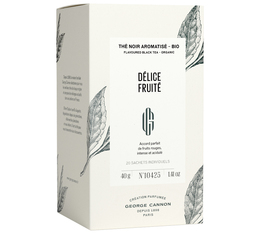 George Cannon - Tè nero biologico Delizia fruttata - 20 bustine