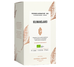 Rooibos Kilimanjaro gusto biologico - 20 bustine - GEORGE CANNON