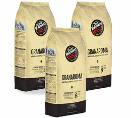Caffè Vergnano - Caffè in grani per uso professionale Gran Aroma 3 x 1 kg