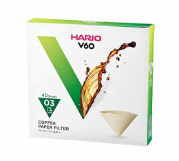Filtri caffè - per V60 dripper 1/6 Tazze X40 - HARIO