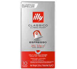 10 capsule compatibili Nespresso* Original Tostatura Classica – Illy