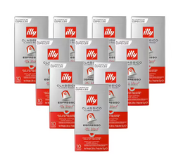 100 capsule compatibili Nespresso* Original Tostatura Classica – Illy