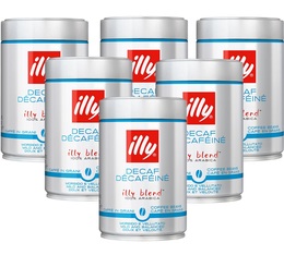 Illy - Caffè in grani - Decaffeinato 6 x 250 g