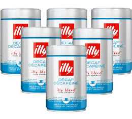 Illy - Caffè macinato - Decaffeinato 6 x 250 g