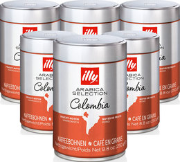 Illy - Caffè in grani - Colombia 6 x 250 g