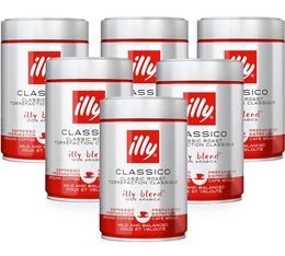 Illy  - Caffè macinato - Classico per Espresso 6 x 250 g