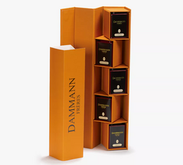 Dammann Frères - Scatola di 5 tè sfusi in lattina 