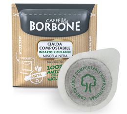 Caffè Borbone - 50 Cialde Carta - Miscela Nera