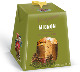 Vergani - Panettone Pere e gocce di cioccolato - Mignon 100 g 