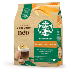 12 Cialde Nescafe* Dolce Gusto* NEO Starbucks Caramel Macchiato 