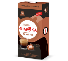 10 capsule compatibili Nespresso* Original Espresso Classico – Gimoka