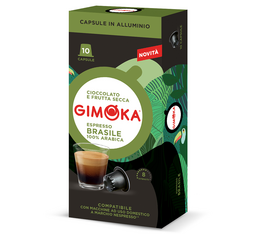 10 capsule compatibili Nespresso* Original Brasile – Gimoka