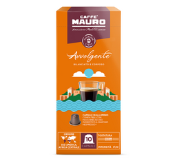 10 capsule compatibili Nespresso* Original Avvolgente – Caffè Mauro
