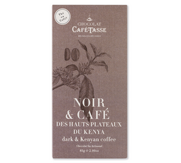 Café Tasse - Tavoletta di cioccolato fondente al Caffè 85 g