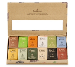 assortimento 24 mini tavolette ciococlato cafe tasse